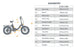 E-FAT-MN Foldable Step Over Fat Tire Electric Bike geometry
