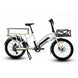 Eunorau-Max-Cargo-White-Electric-Bikes