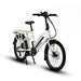 Eunorau-Max-Cargo-White-Electric-Bikes